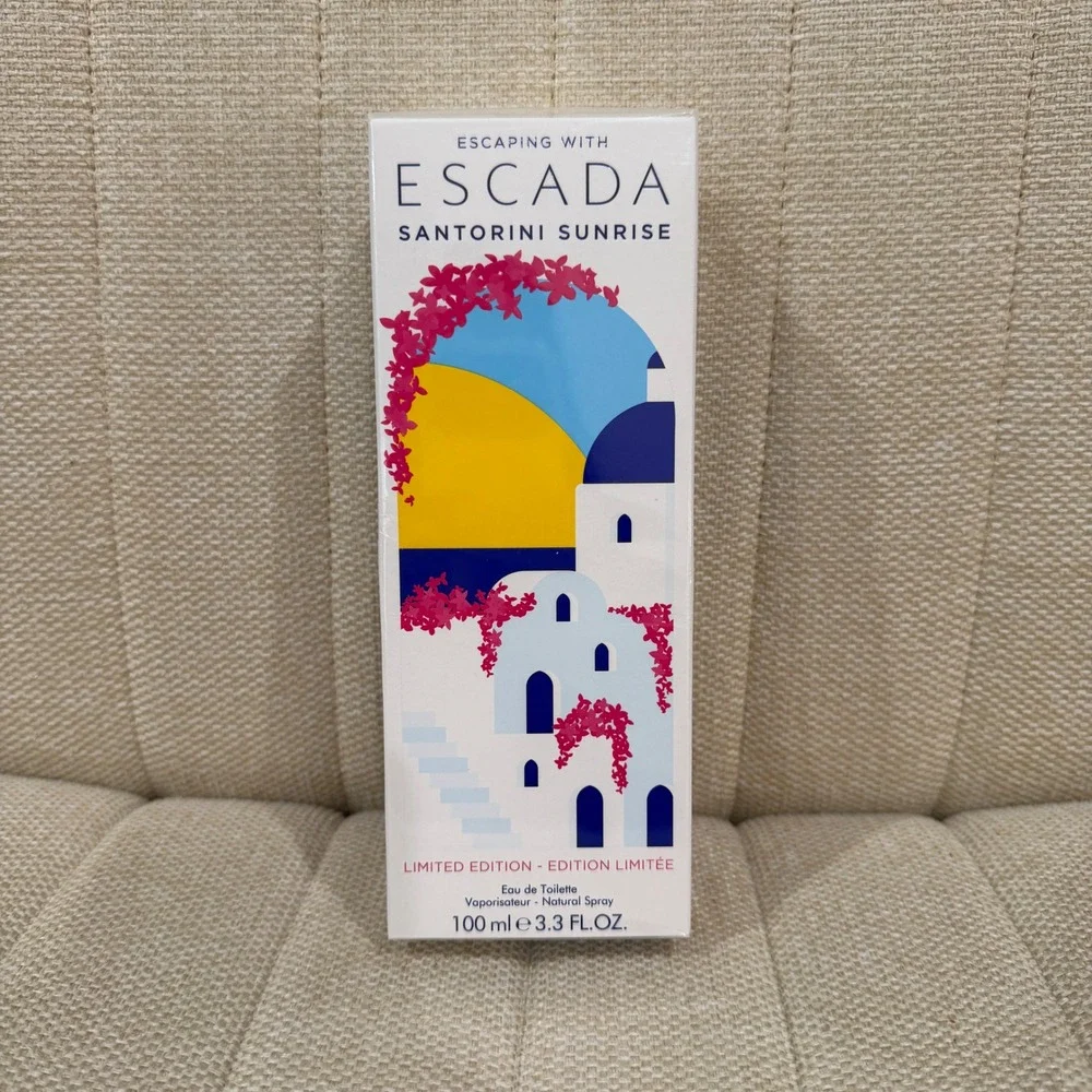 NEW Sealed Escada Santorini Sunrise Limited‎ Edition 100ml 3.3oz Spray